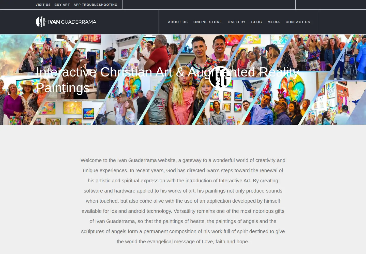 Captured homepage of ivanguaderrama.com in the current scan