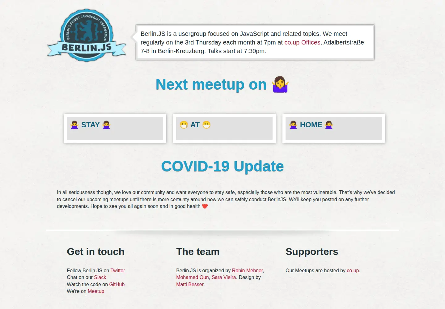 Screenshot of berlinjs.org