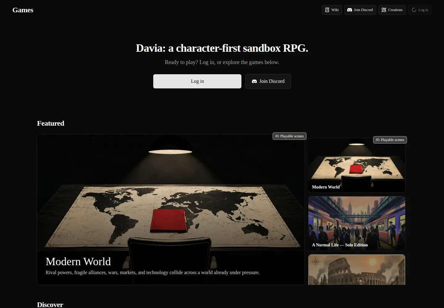 Screenshot of davia.ai
