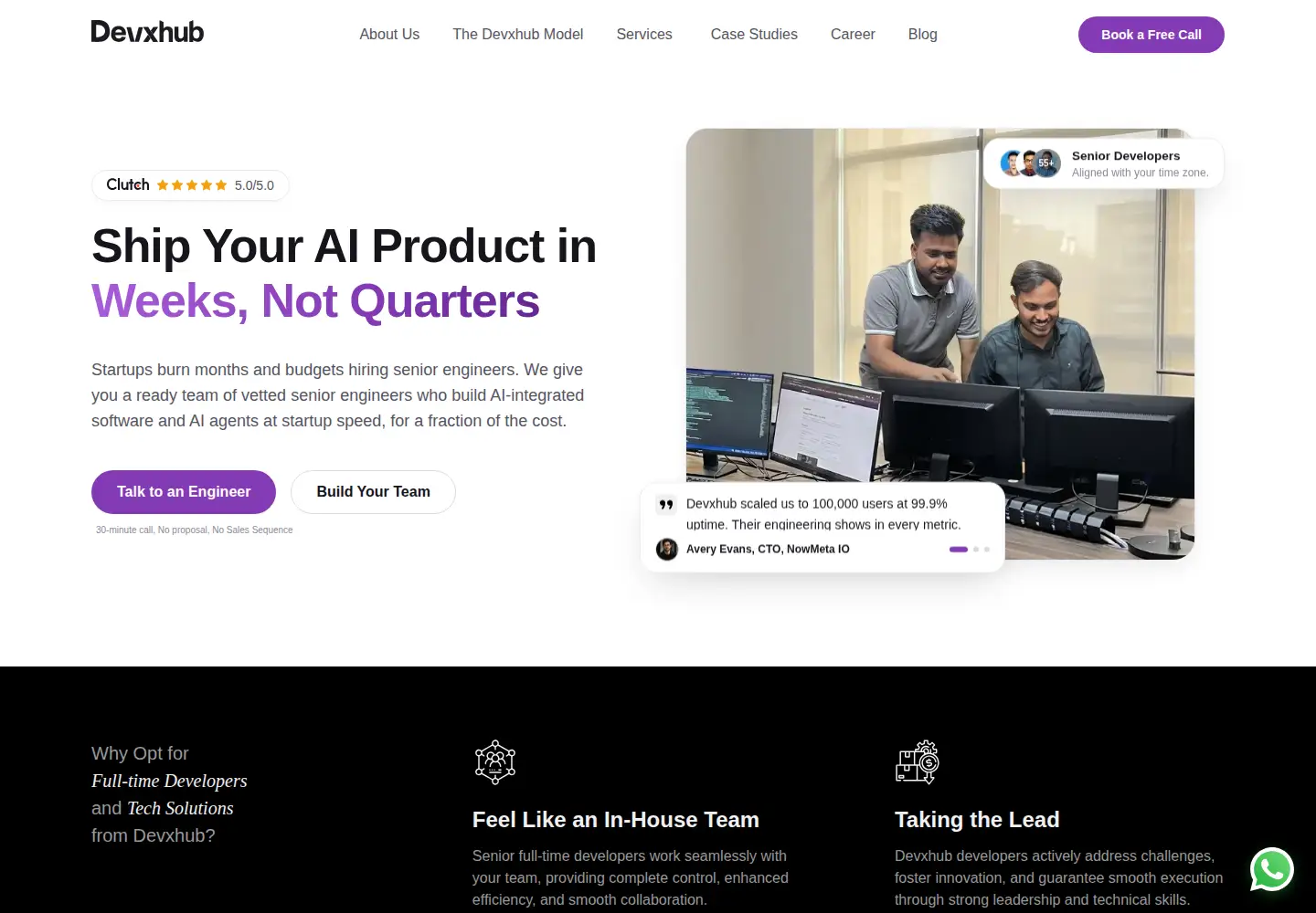 Screenshot of devxhub.com