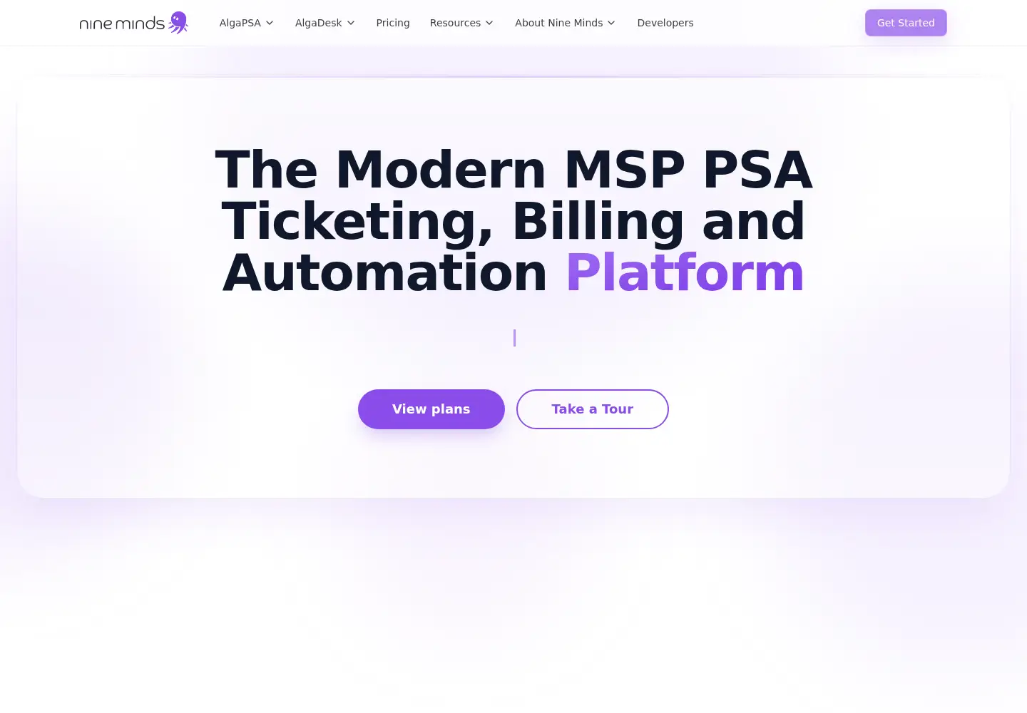 Screenshot of nineminds.com