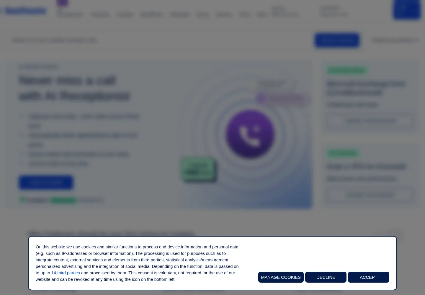 Screenshot of fasthosts.co.uk