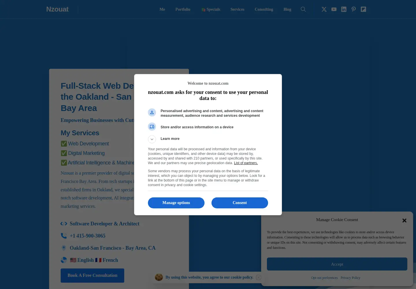 Screenshot of nzouat.com