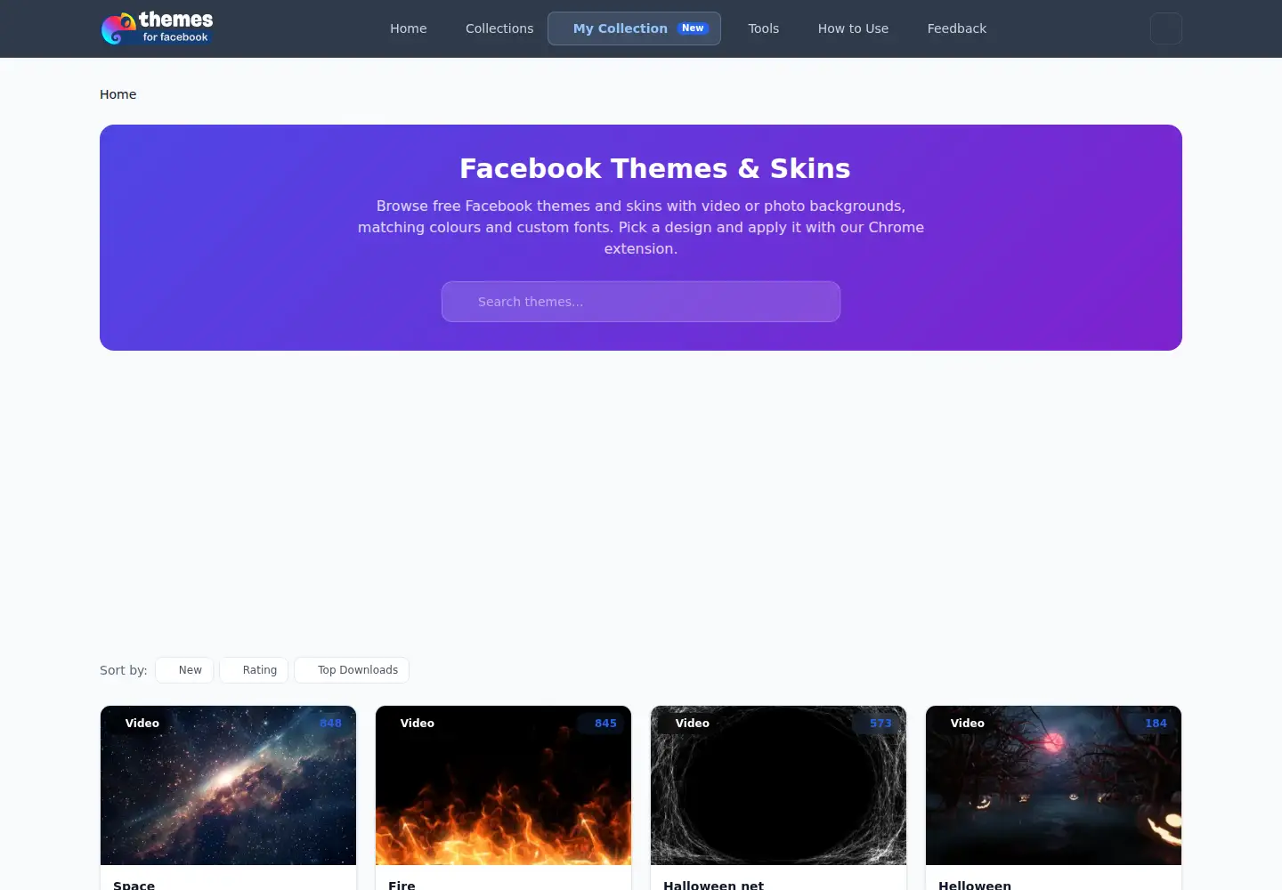 Screenshot of fb.zone