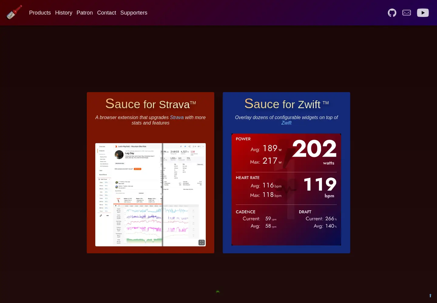Screenshot of sauce.llc