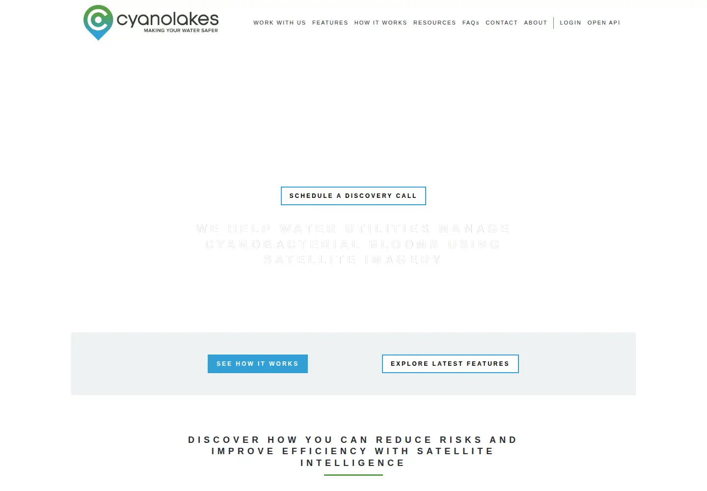 Screenshot of cyanolakes.com
