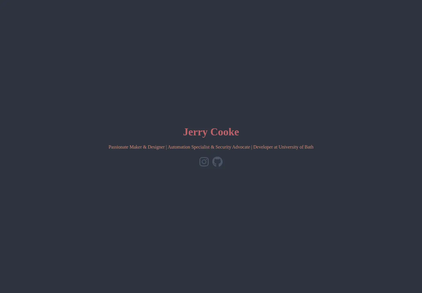Screenshot of jhcooke.com