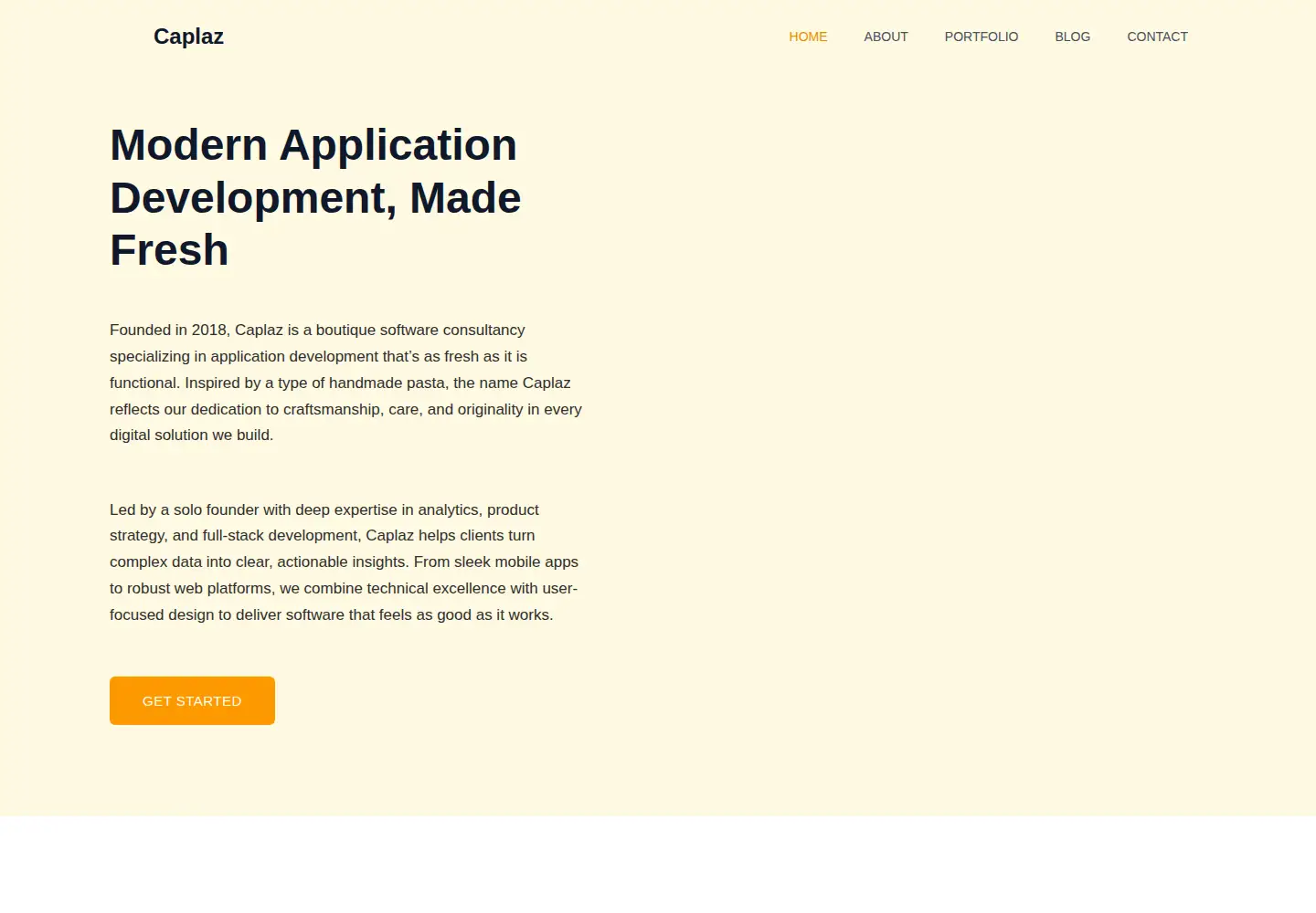 Screenshot of caplaz.com