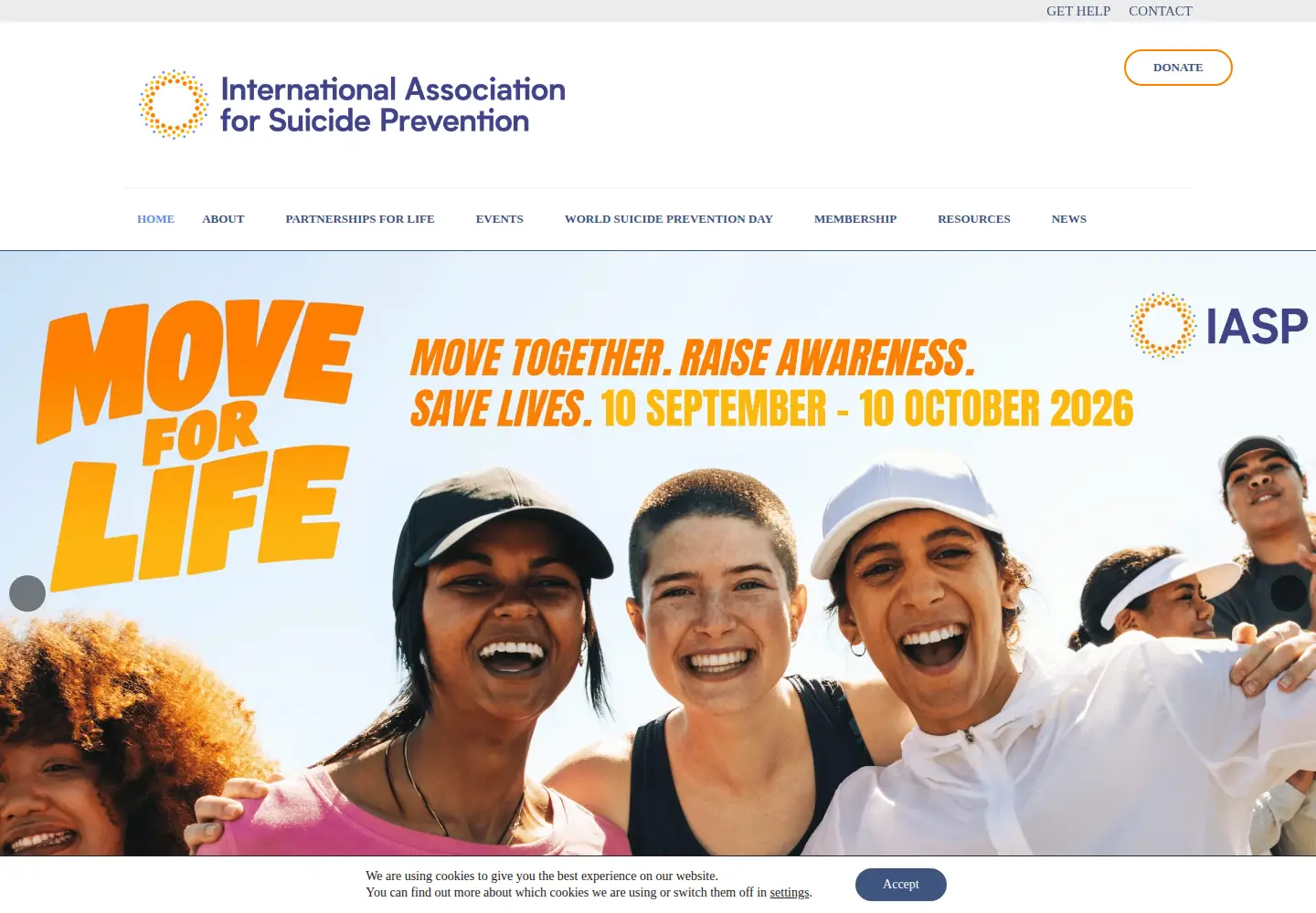 Screenshot of iasp.info