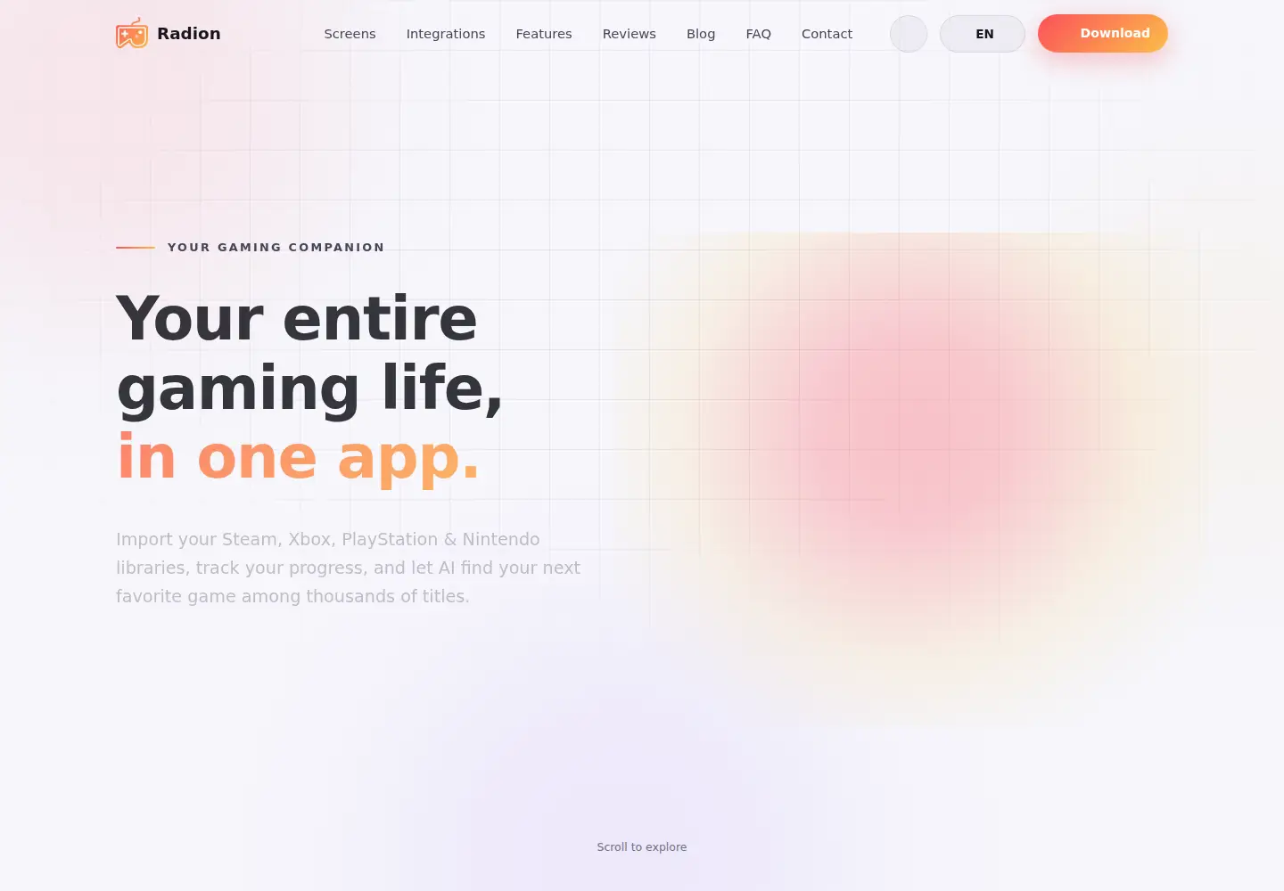 Screenshot of radion-app.com
