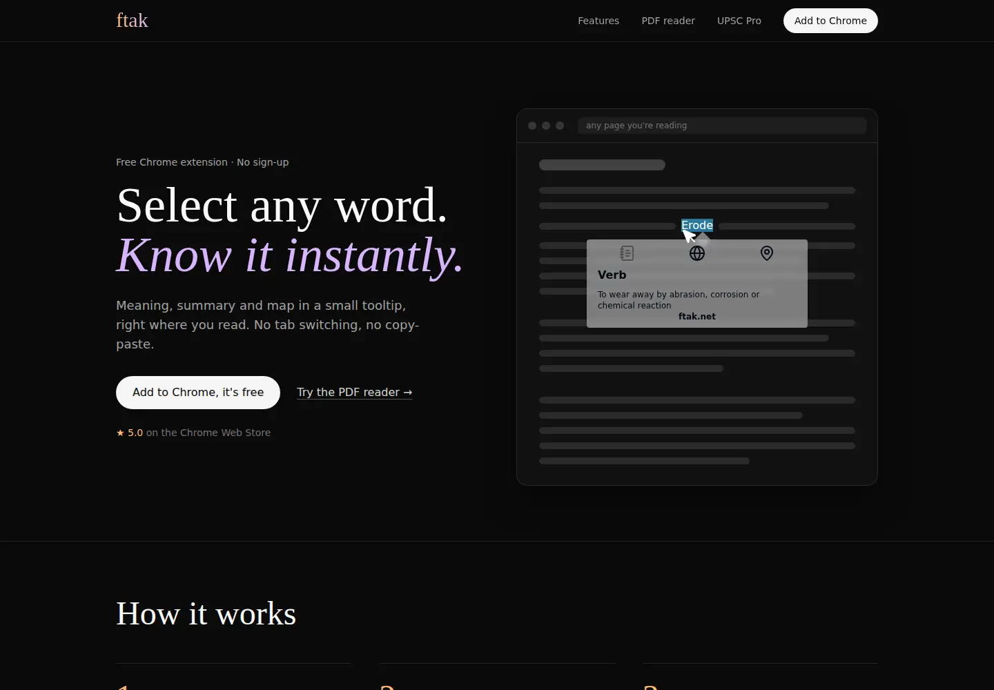 Screenshot of ftak.net