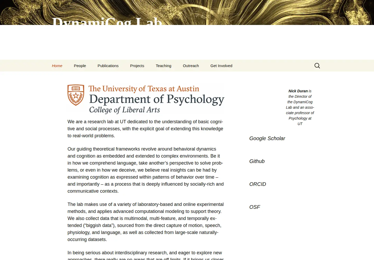 Screenshot of dynamicog.org