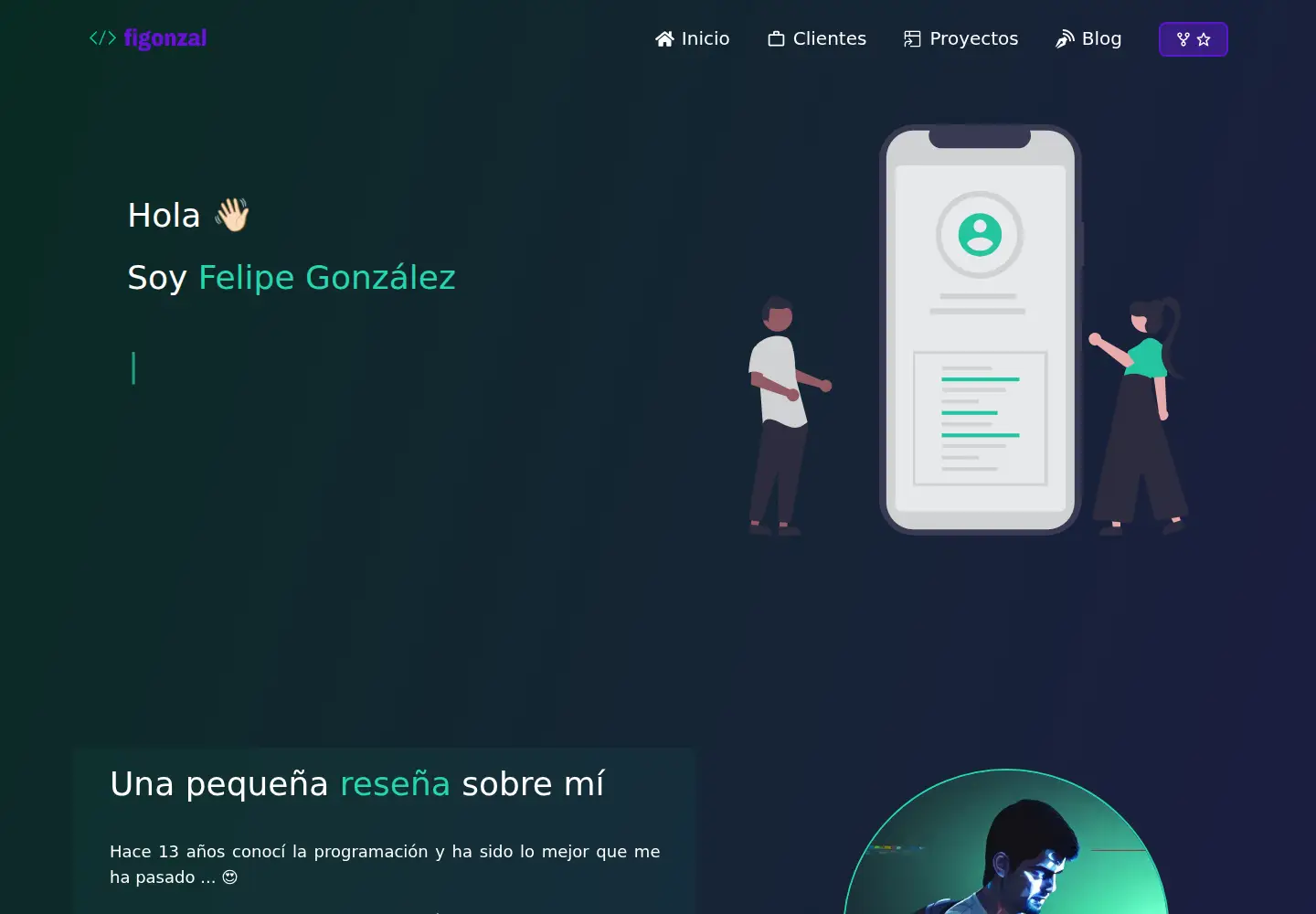 Screenshot of figonzal.cl