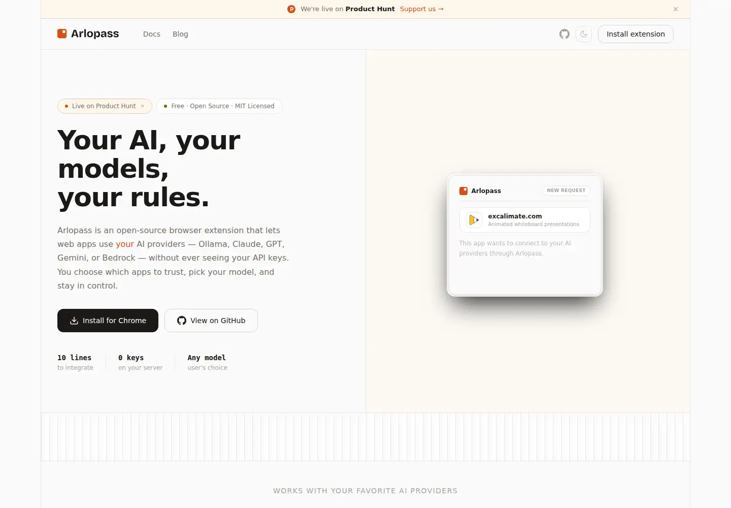 Screenshot of arlopass.com