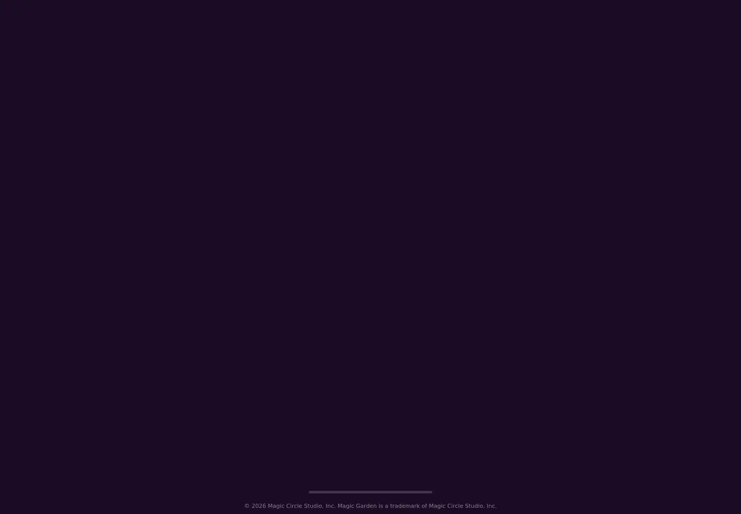Screenshot of magicgarden.gg