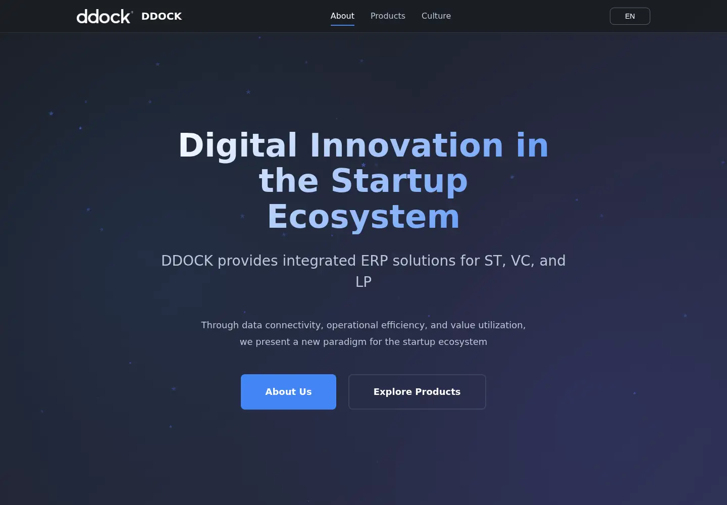 Captured homepage of ddock.kr in the current scan