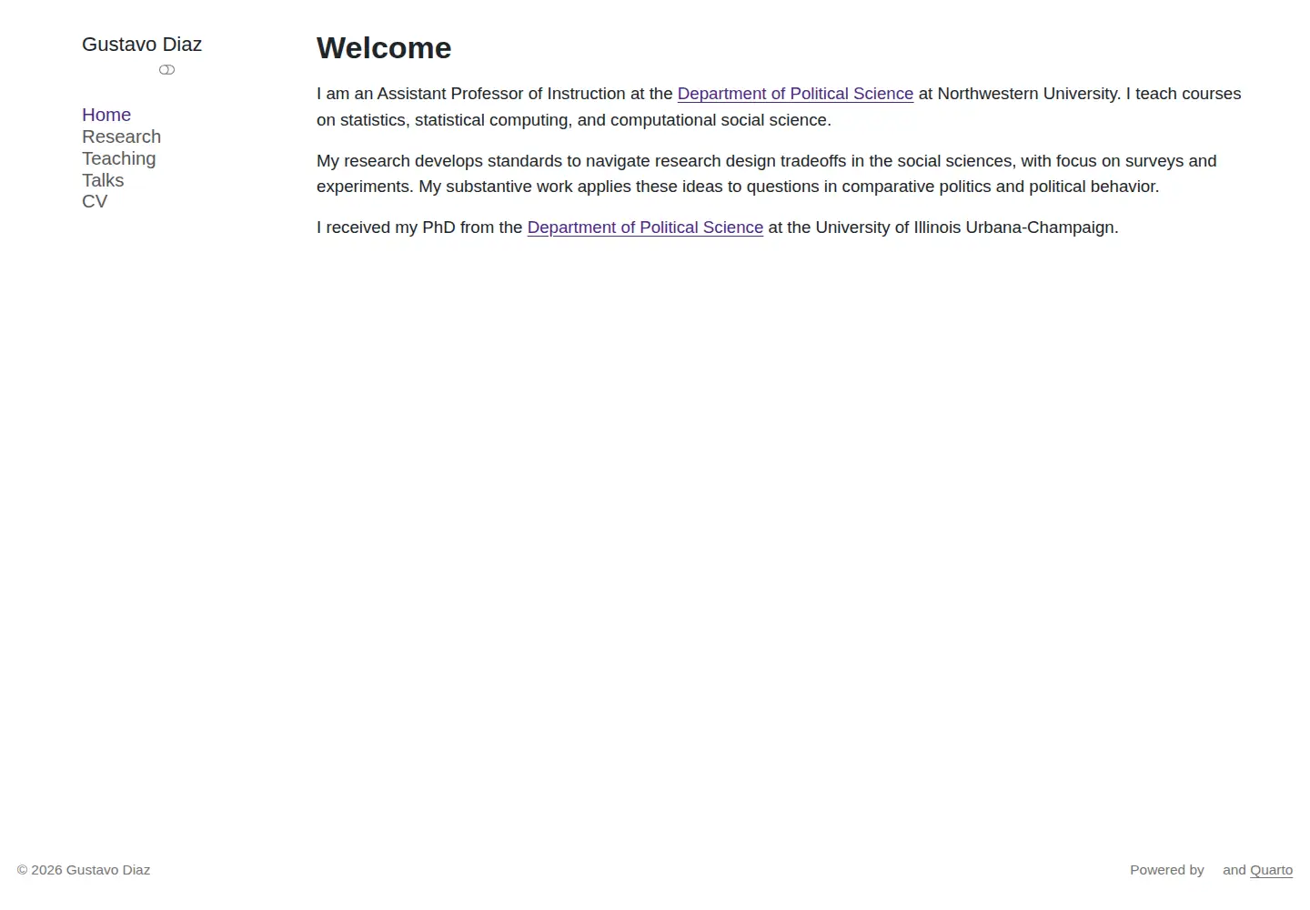Screenshot of gustavodiaz.org