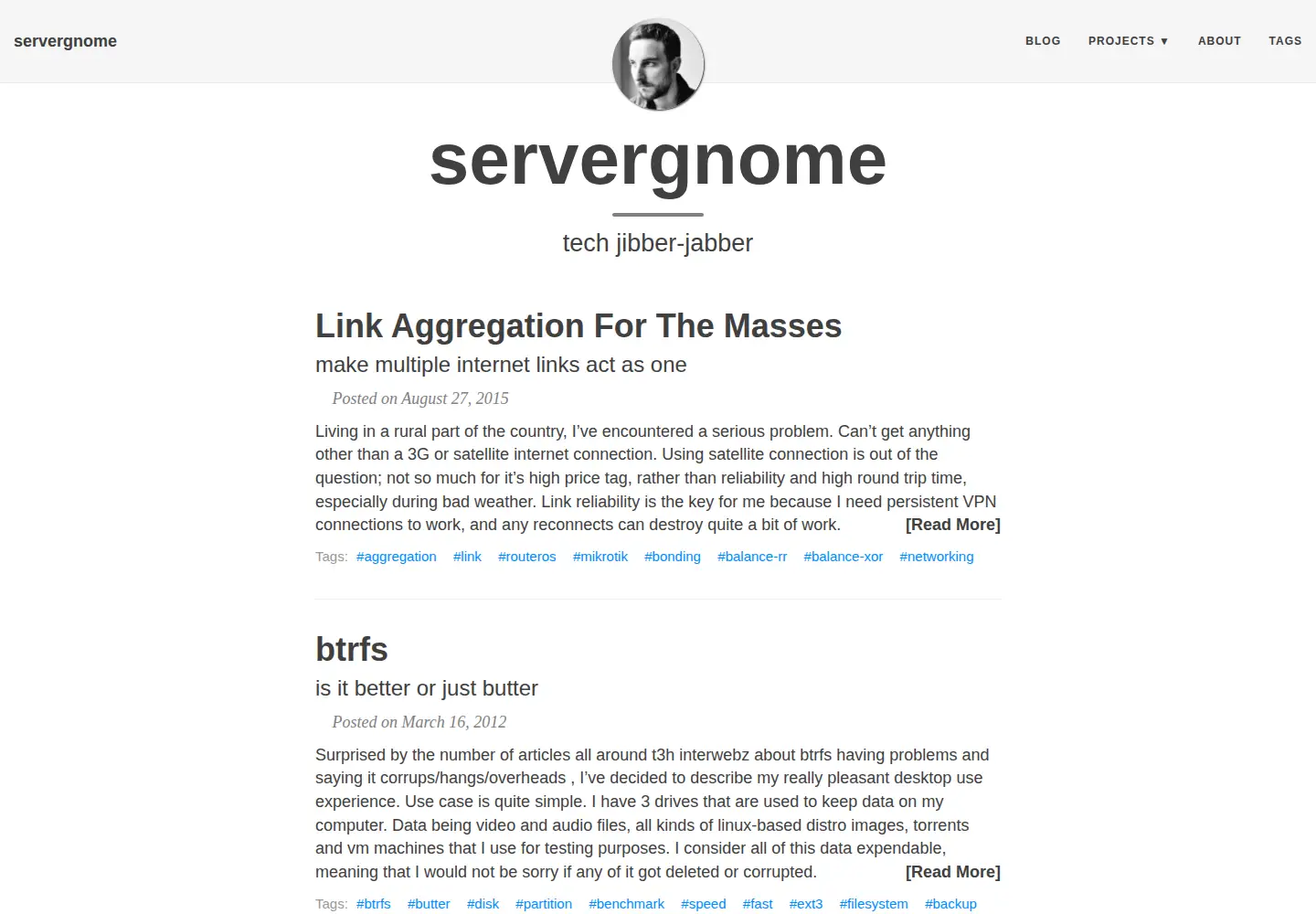 Screenshot of horza.org