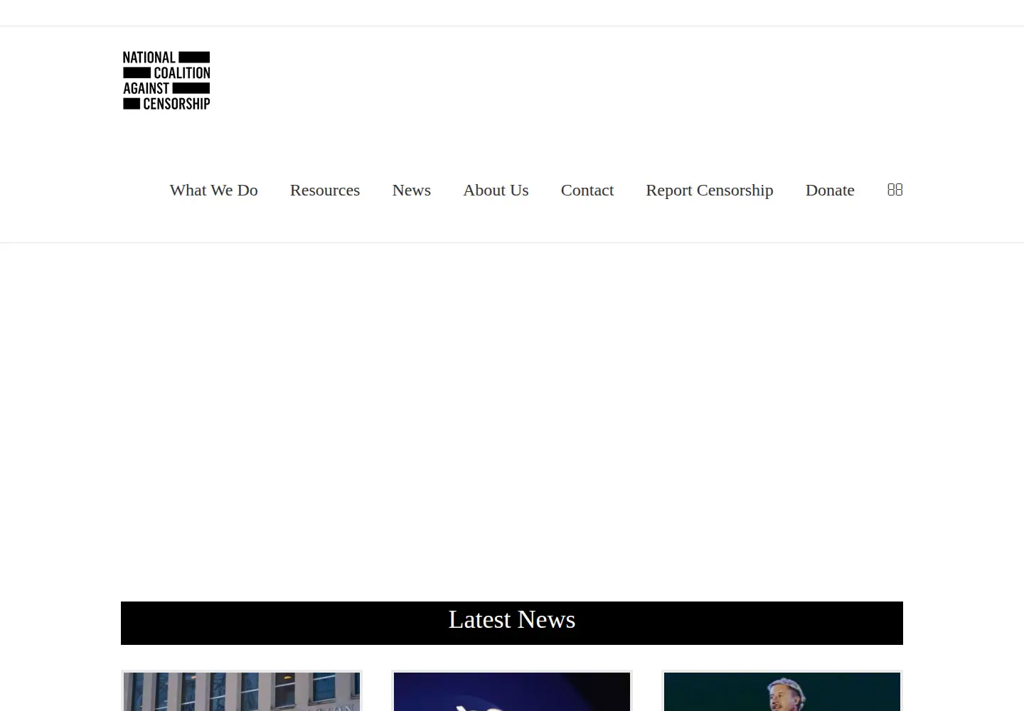 Screenshot of ncac.org