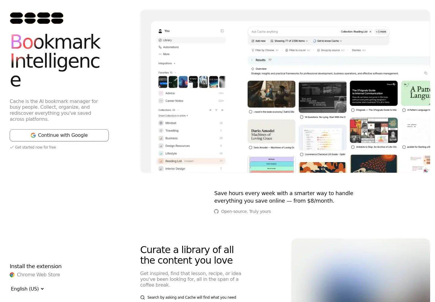 Screenshot of cachd.app