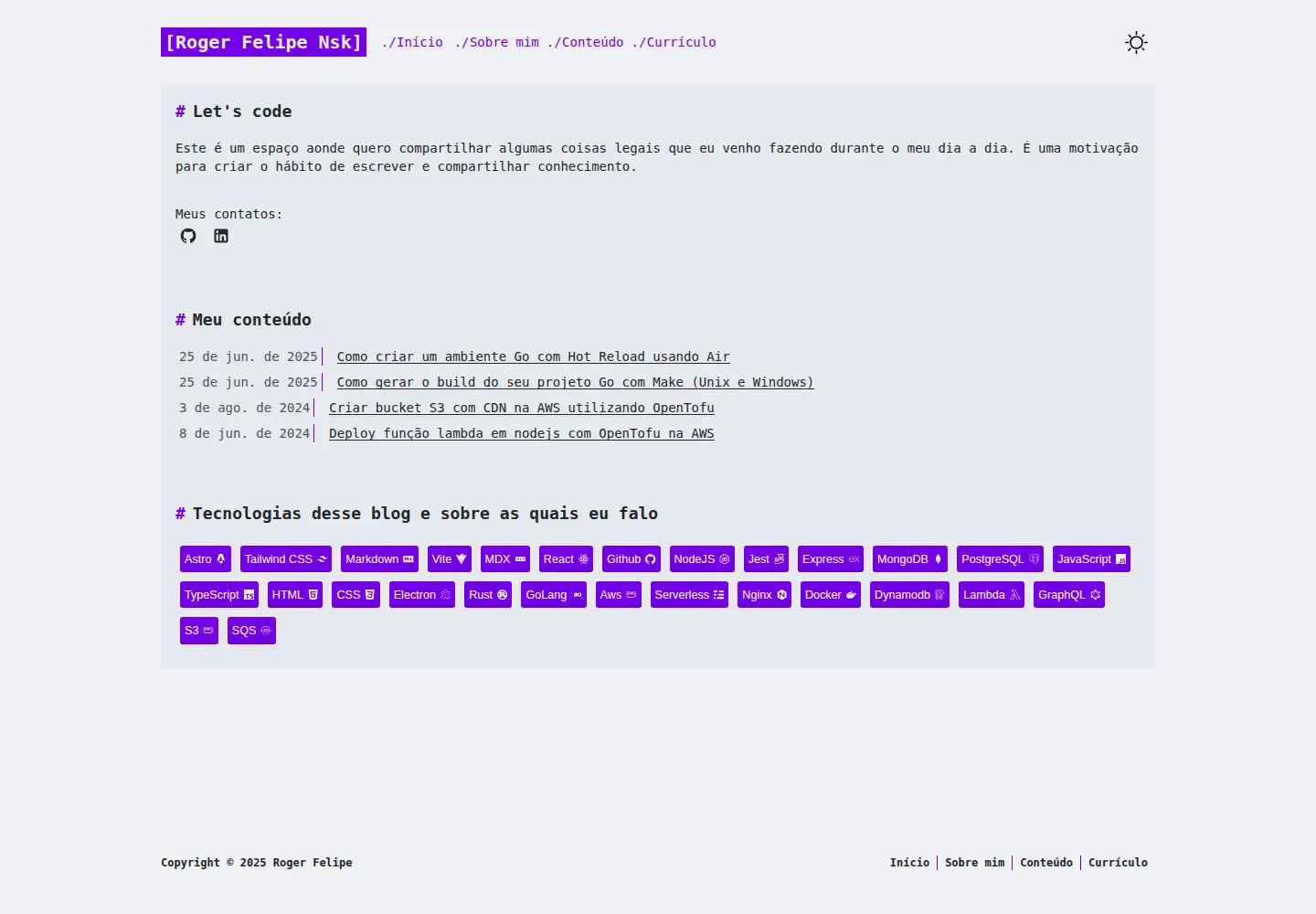 Screenshot of rogerfelipe.dev.br