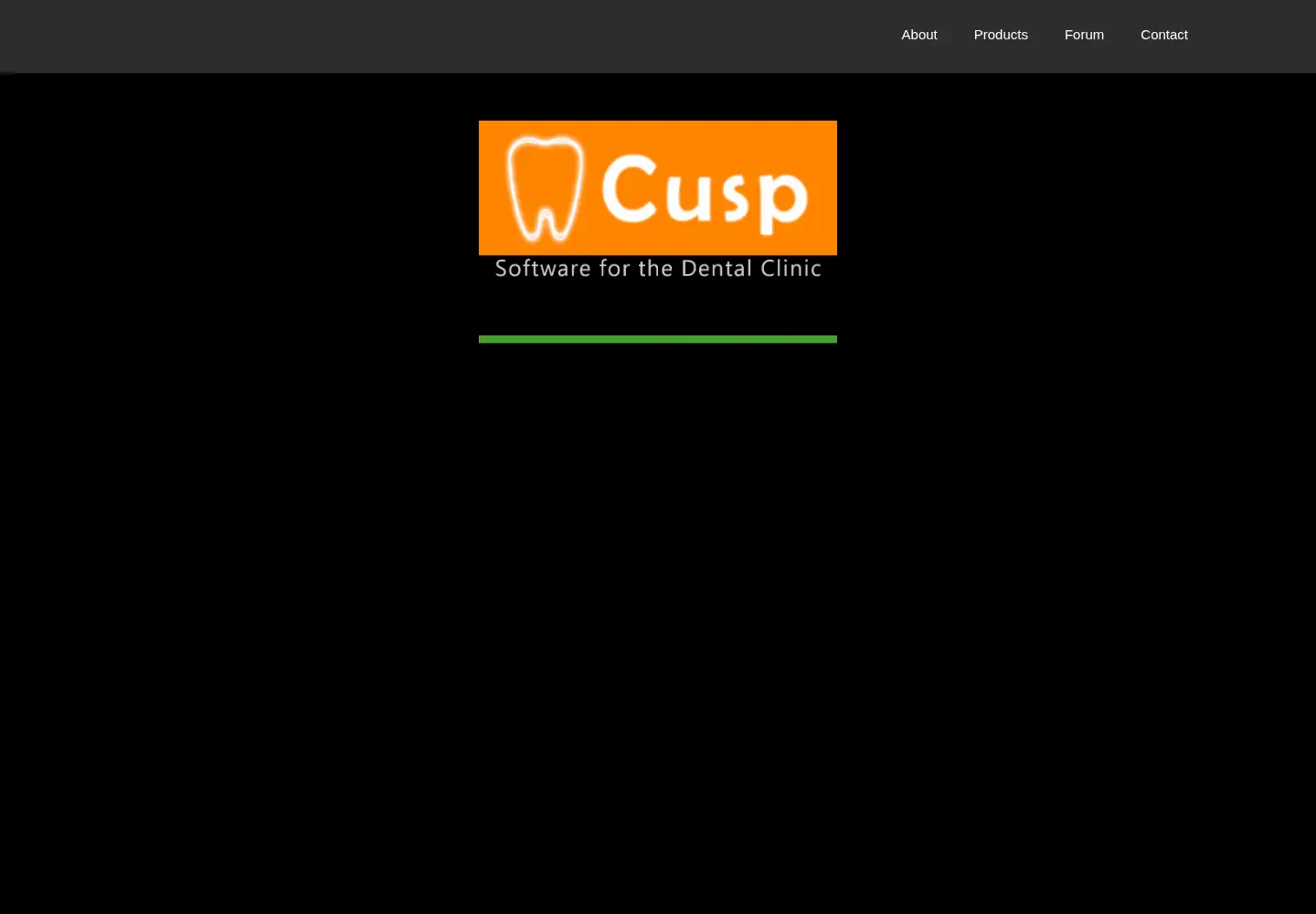 Captured homepage of cherry-software.com in the current scan