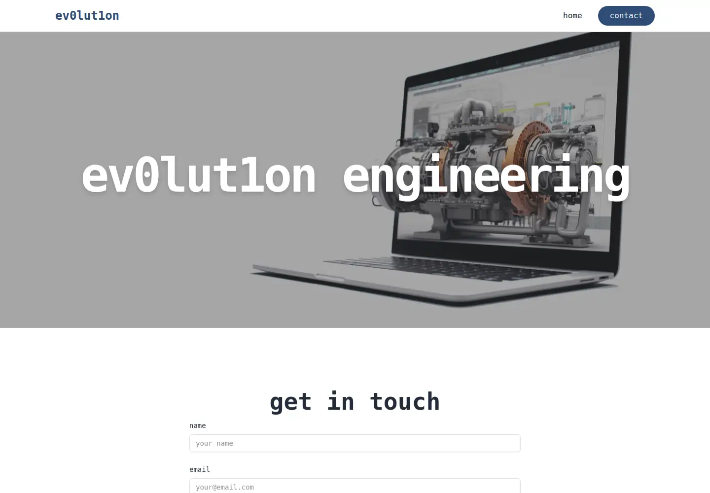 Screenshot of ev0lut1on.com