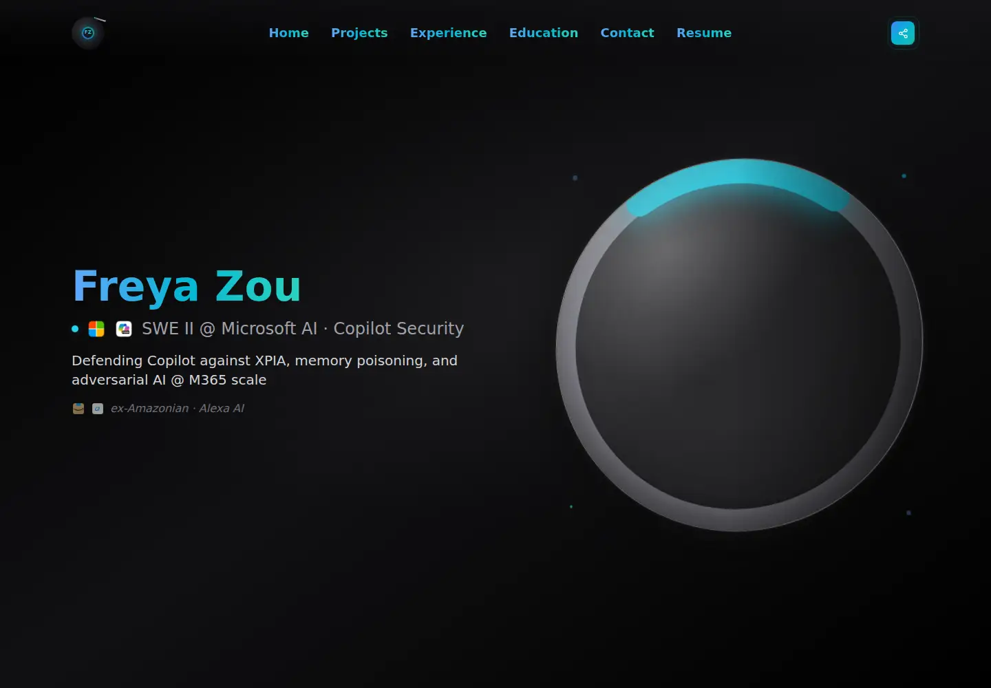 Screenshot of freyazou.com