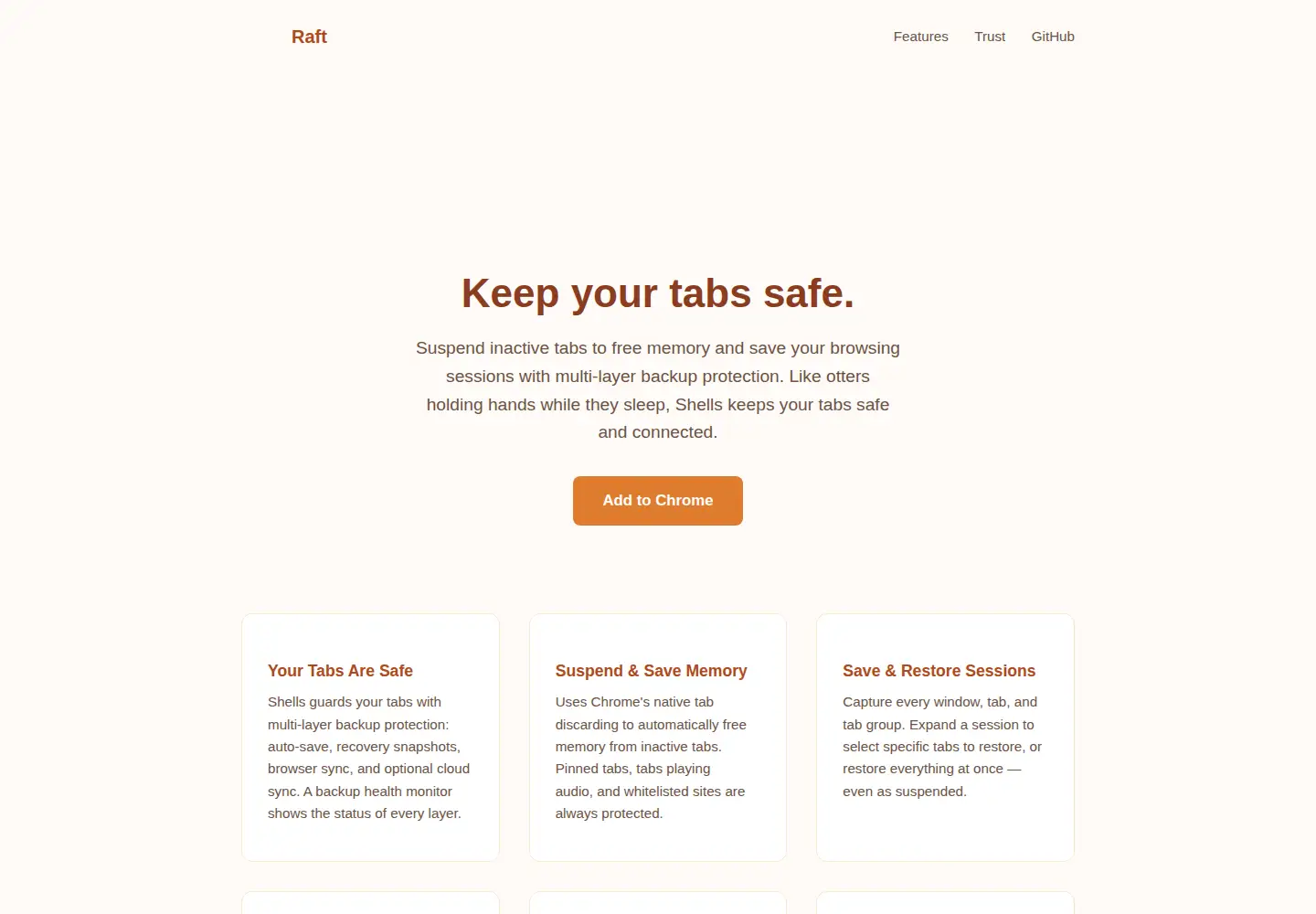 Screenshot of raftapp.io