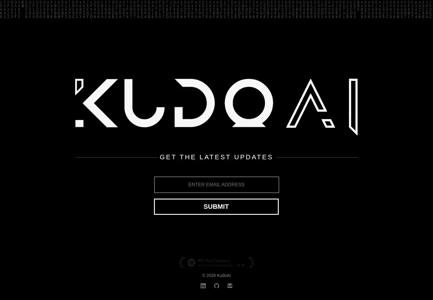 Screenshot of kudoai.org