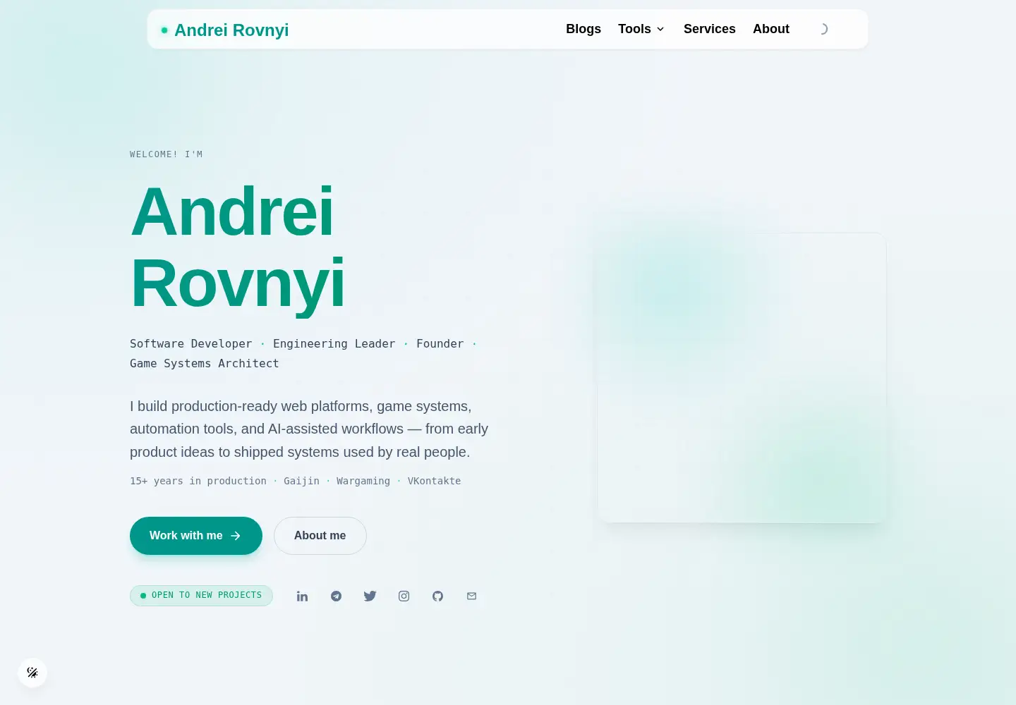 Screenshot of ravy.pro