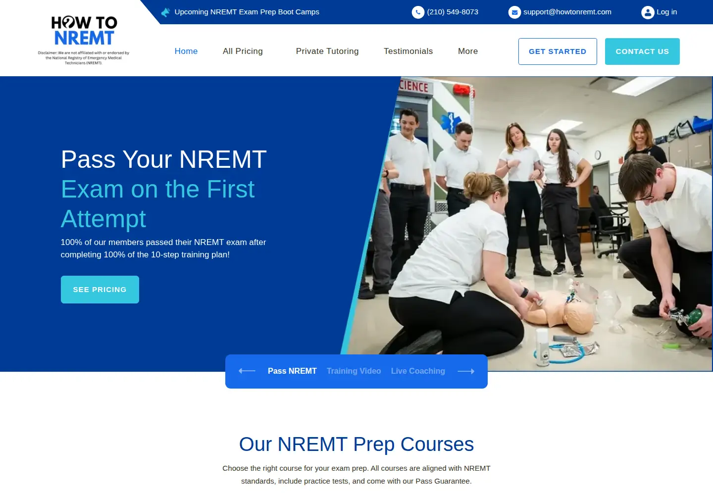 Screenshot of howtonremt.com