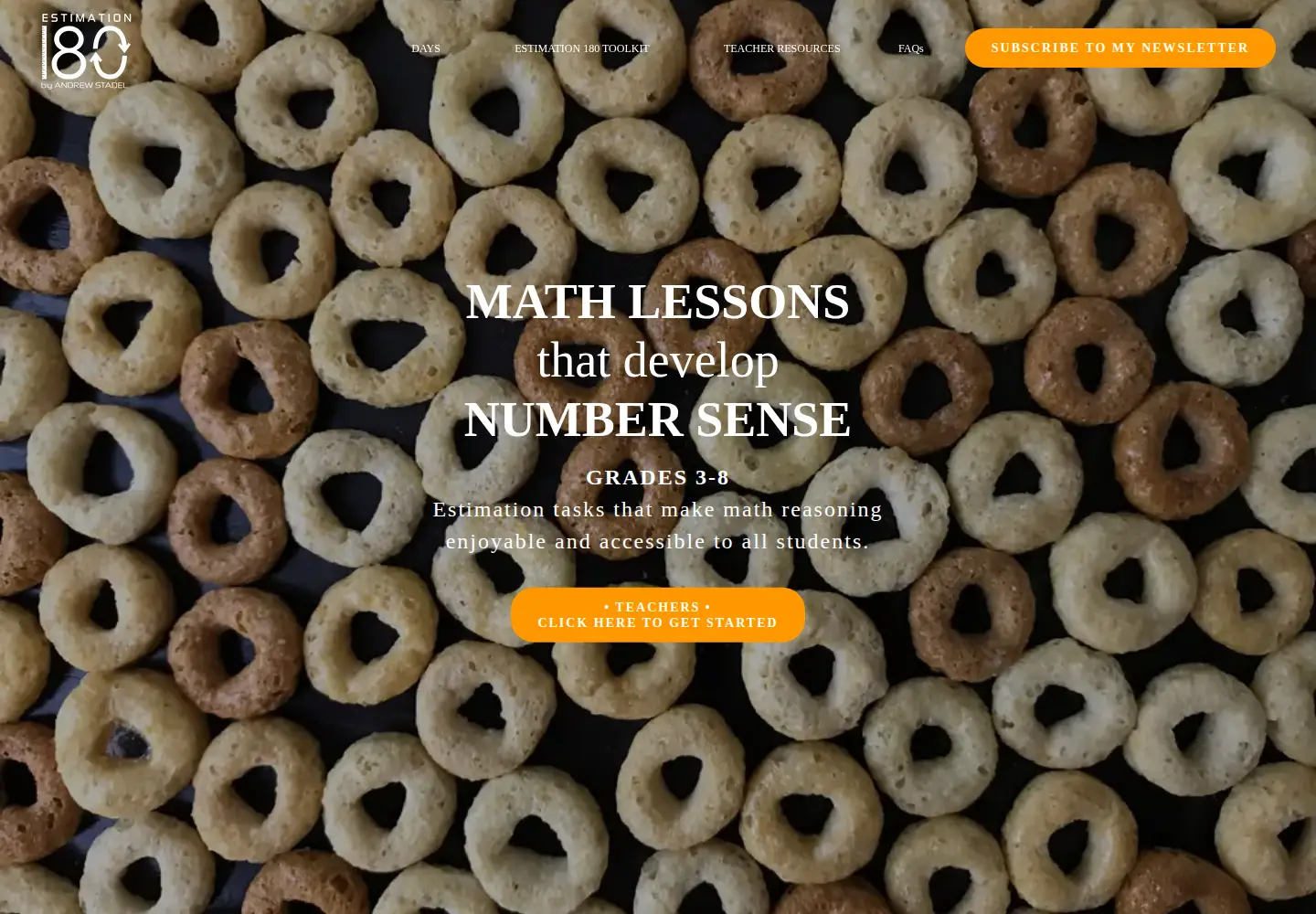 Captured homepage of estimation180.com in the current scan