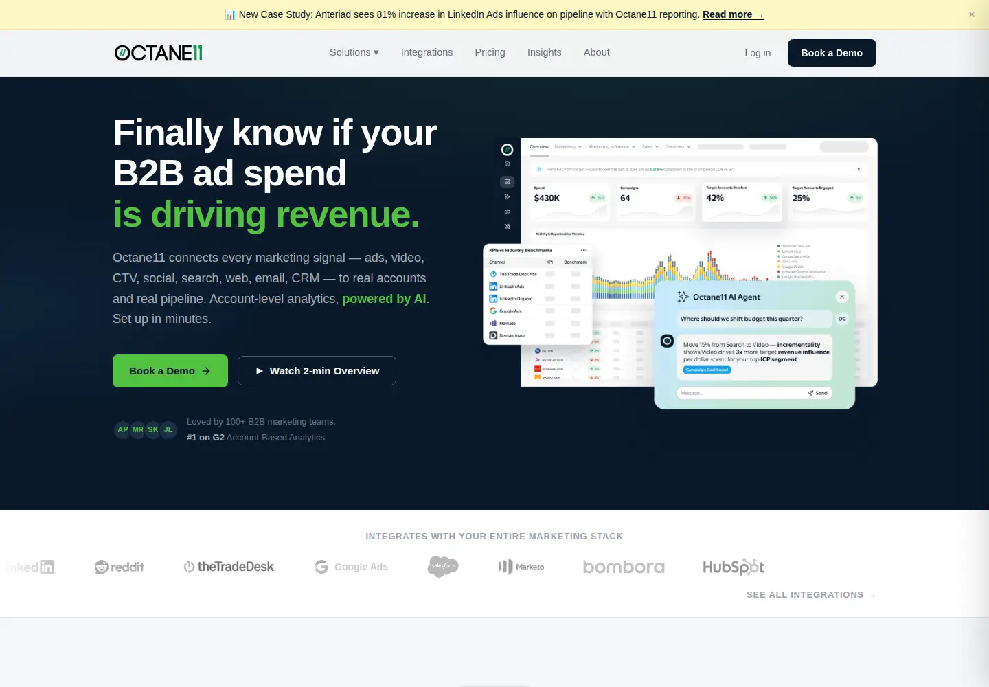 Screenshot of octane11.com
