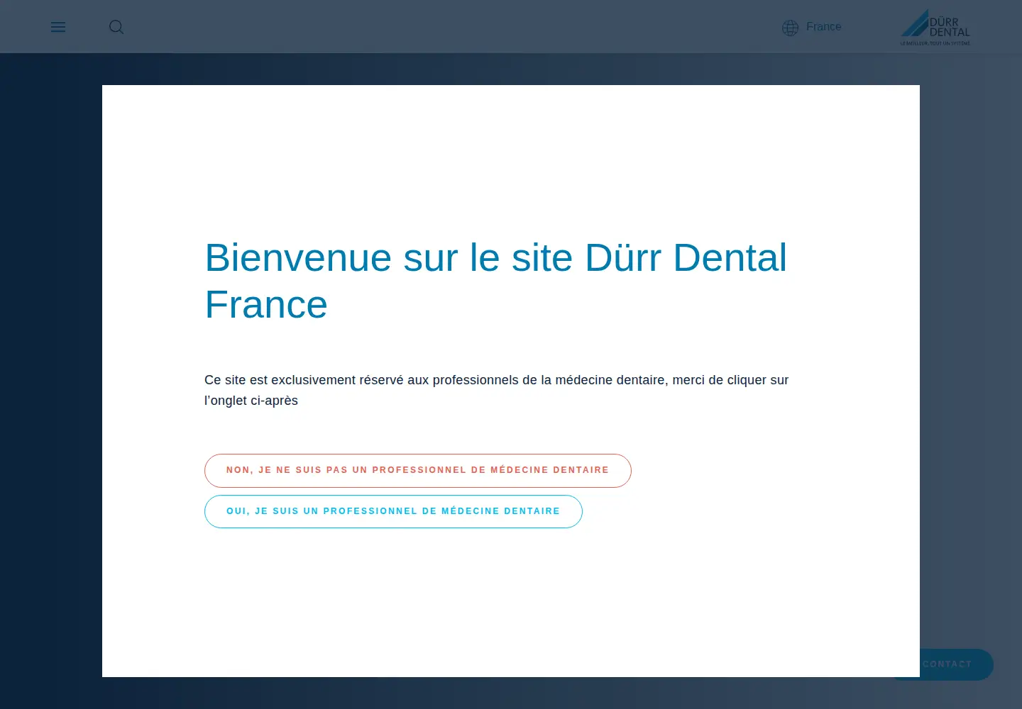 Screenshot of duerrdental.com