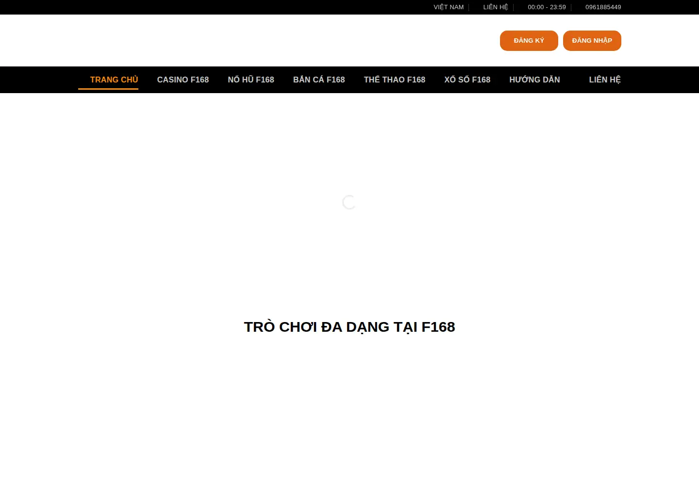 Screenshot of f168.loans