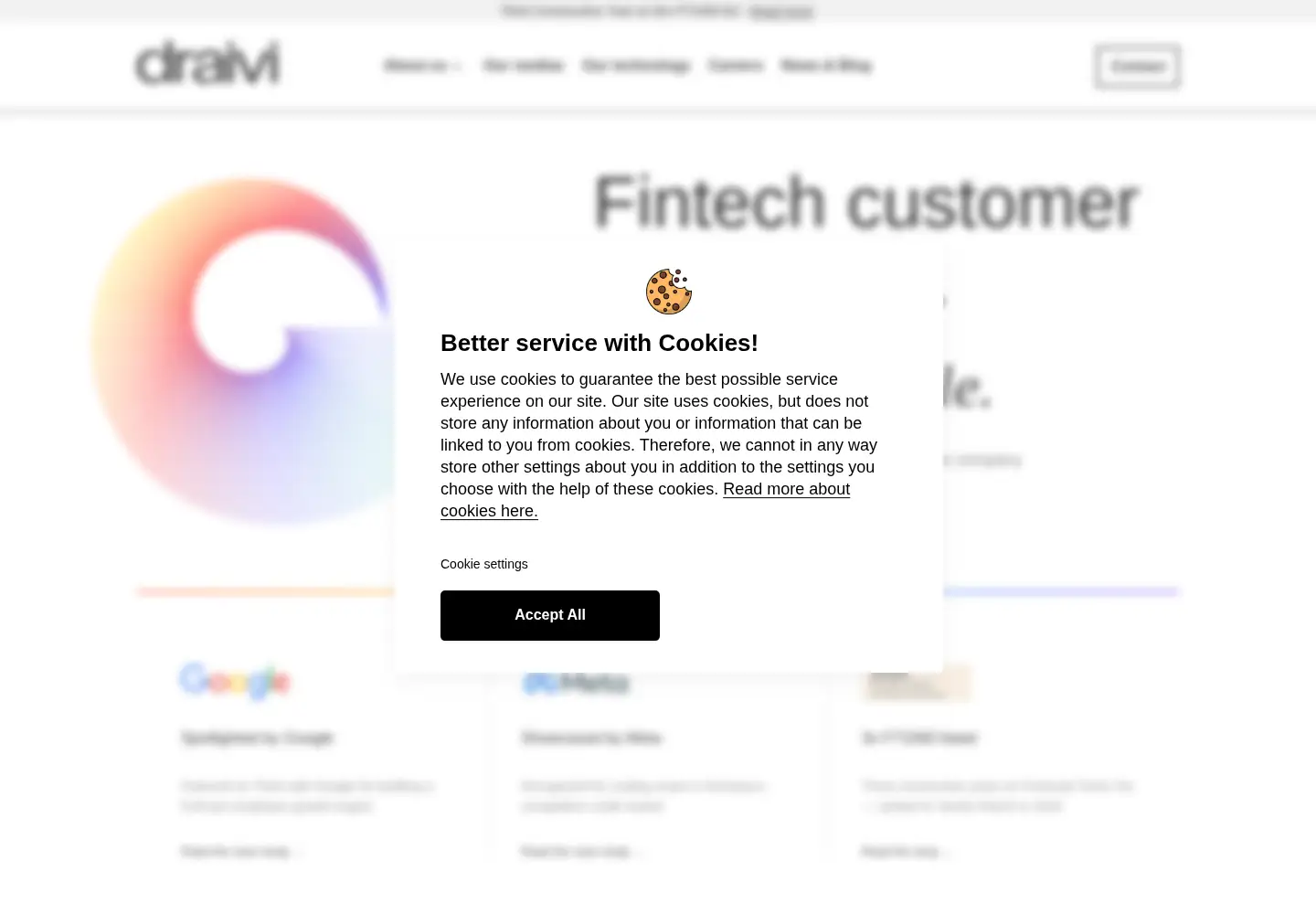 Screenshot of draivi.com