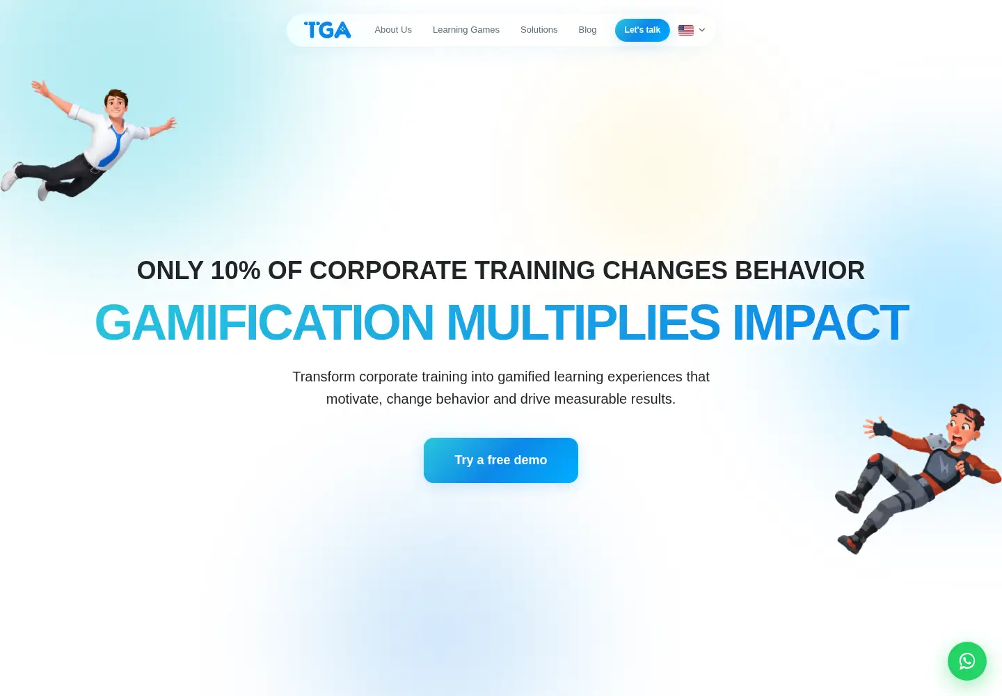 Screenshot of tgacompany.com