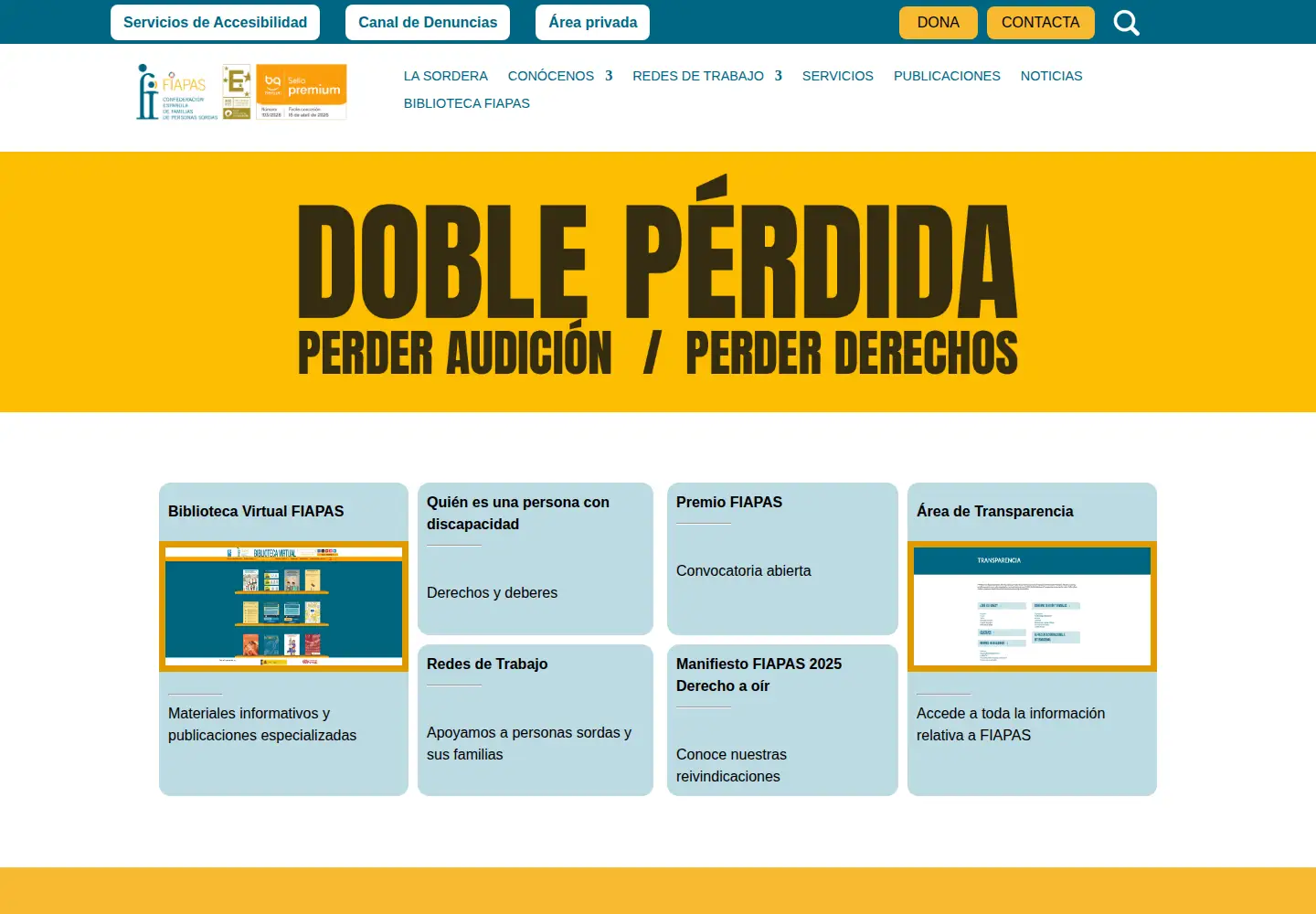 Screenshot of fiapas.es