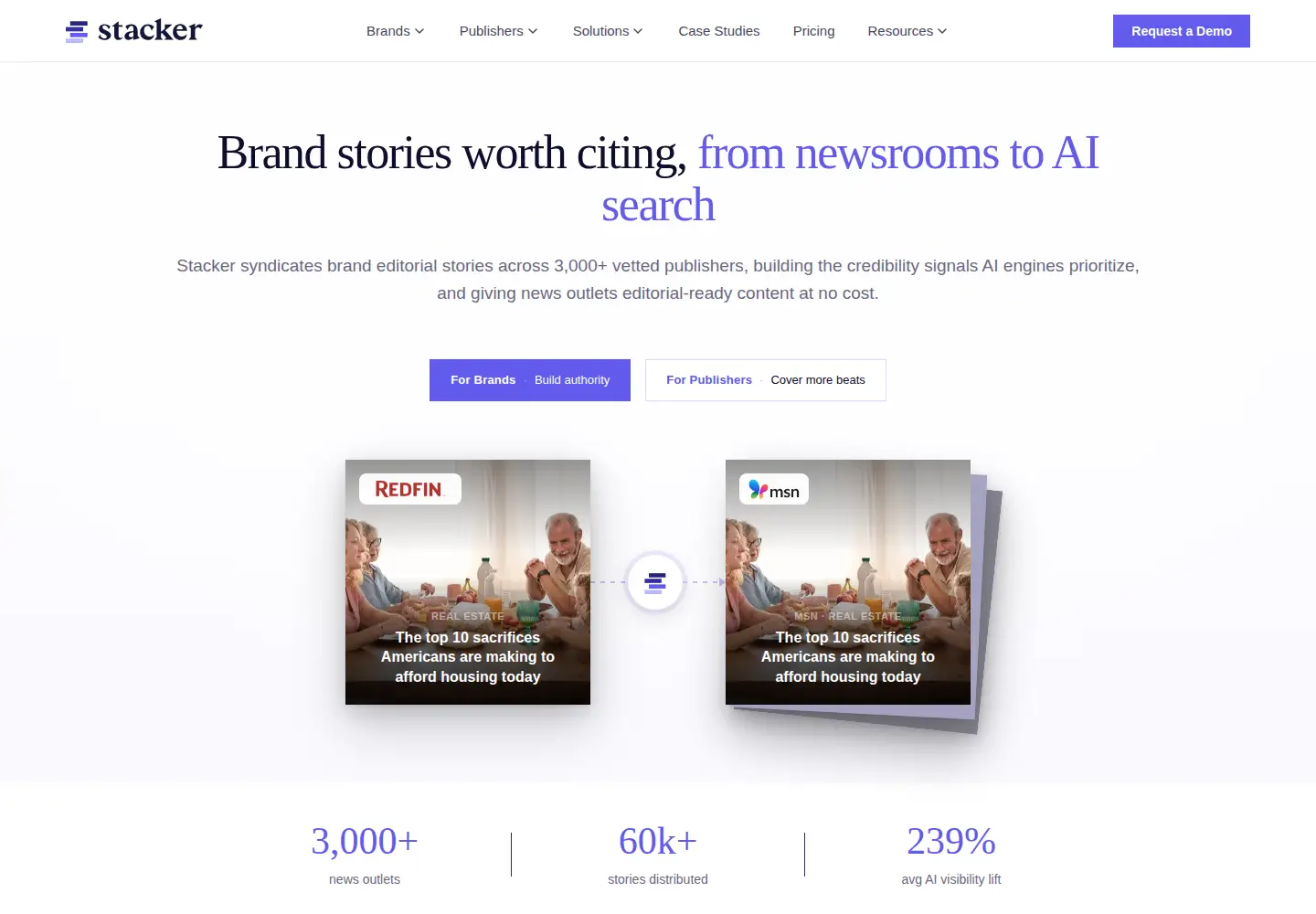 Screenshot of stacker.com