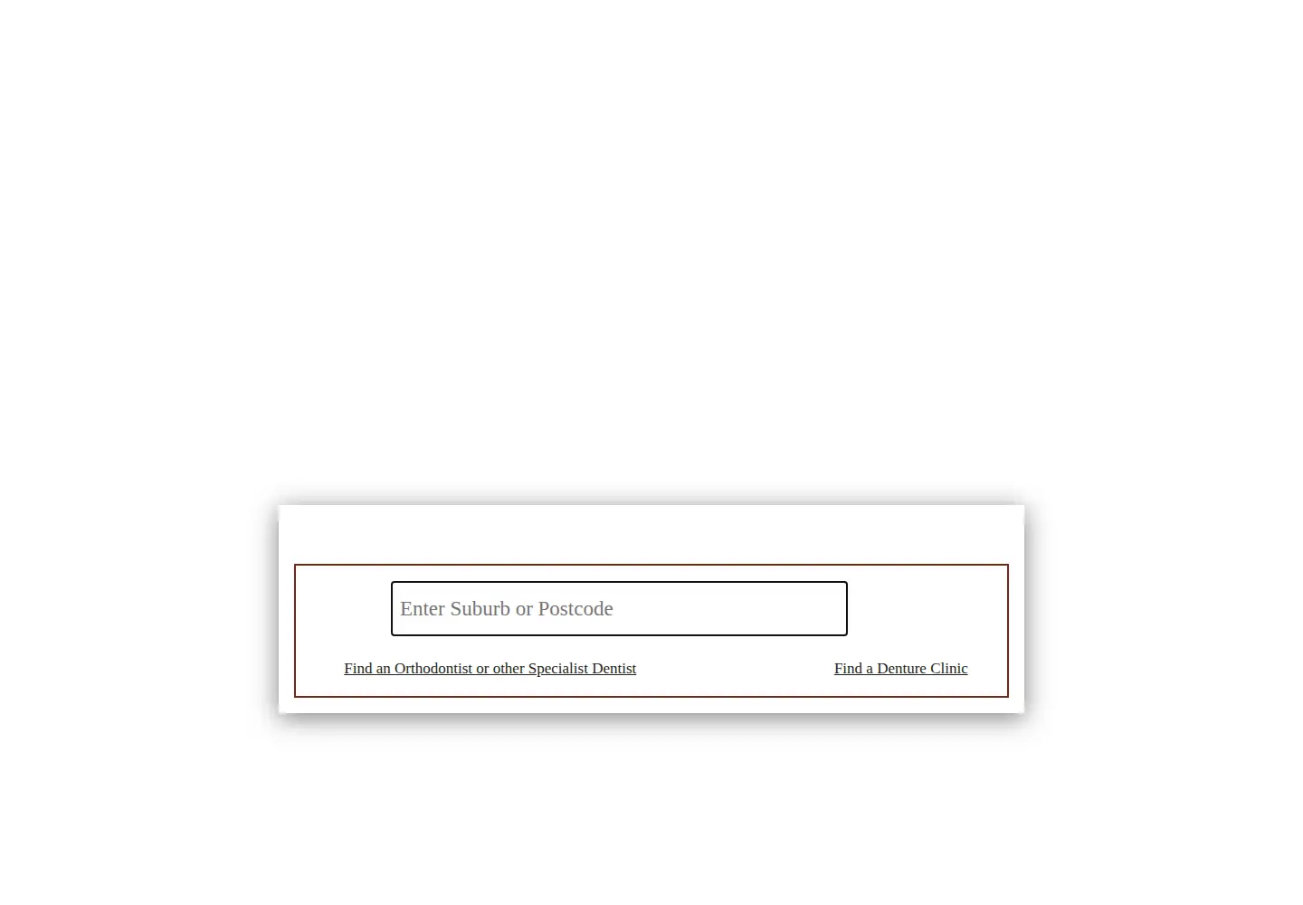 Screenshot of dentist.com.au